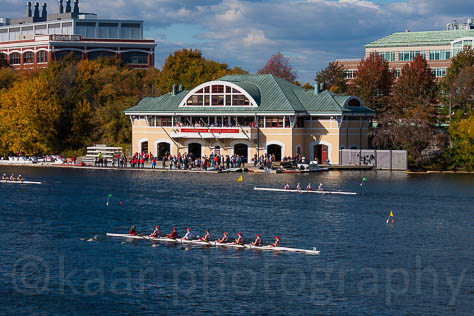 Spectators at the DeWolfe Boathouse