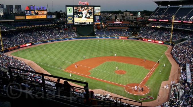 Baseball: Atlanta Braves play the Philadelphia Philies